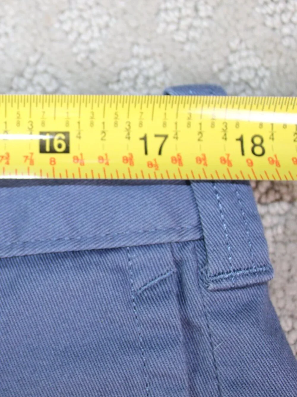 J Crew Shorts Mens 34 Blue Cotton Stretch 7” Inseam Chino Golf Preppy